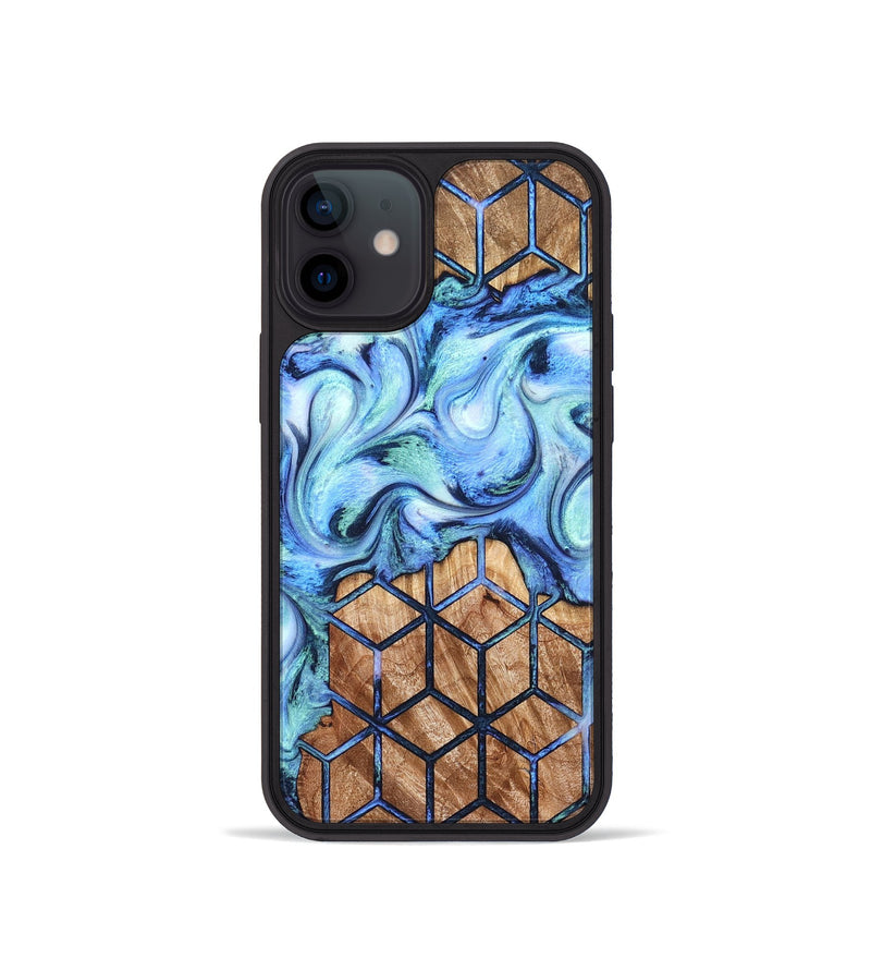iPhone 12 mini Wood Phone Case - Tanner (Pattern, 821090)