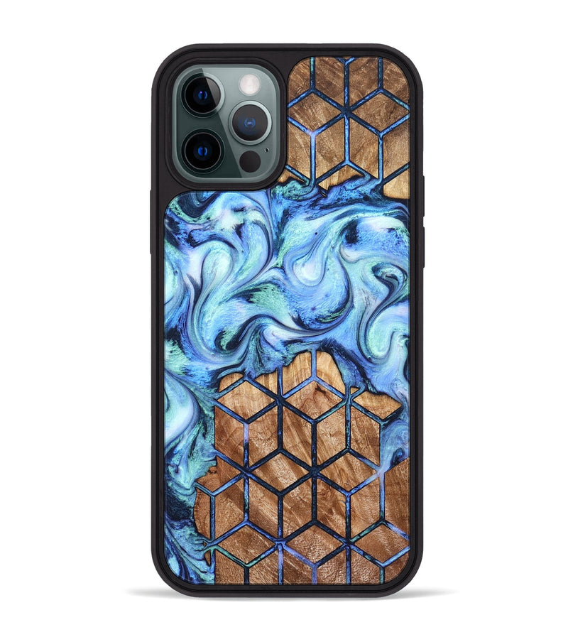 iPhone 12 Pro Max Wood Phone Case - Tanner (Pattern, 821090)