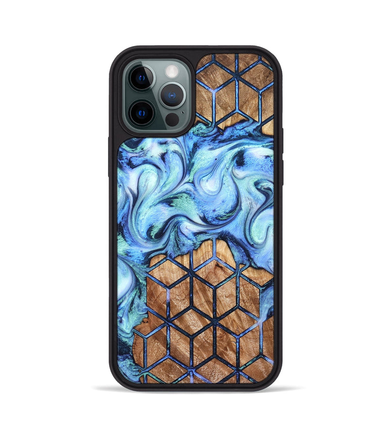 iPhone 12 Pro Wood Phone Case - Tanner (Pattern, 821090)
