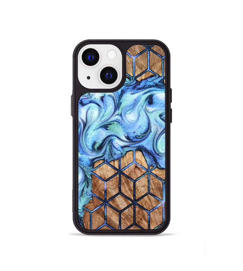 iPhone 13 mini Wood Phone Case - Tanner (Pattern, 821090)