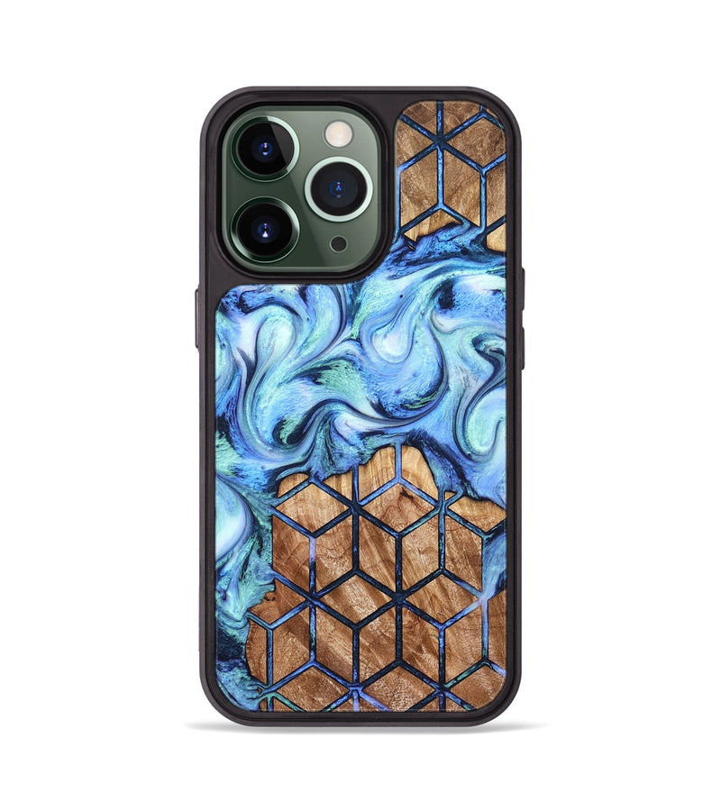 iPhone 13 Pro Wood Phone Case - Tanner (Pattern, 821090)