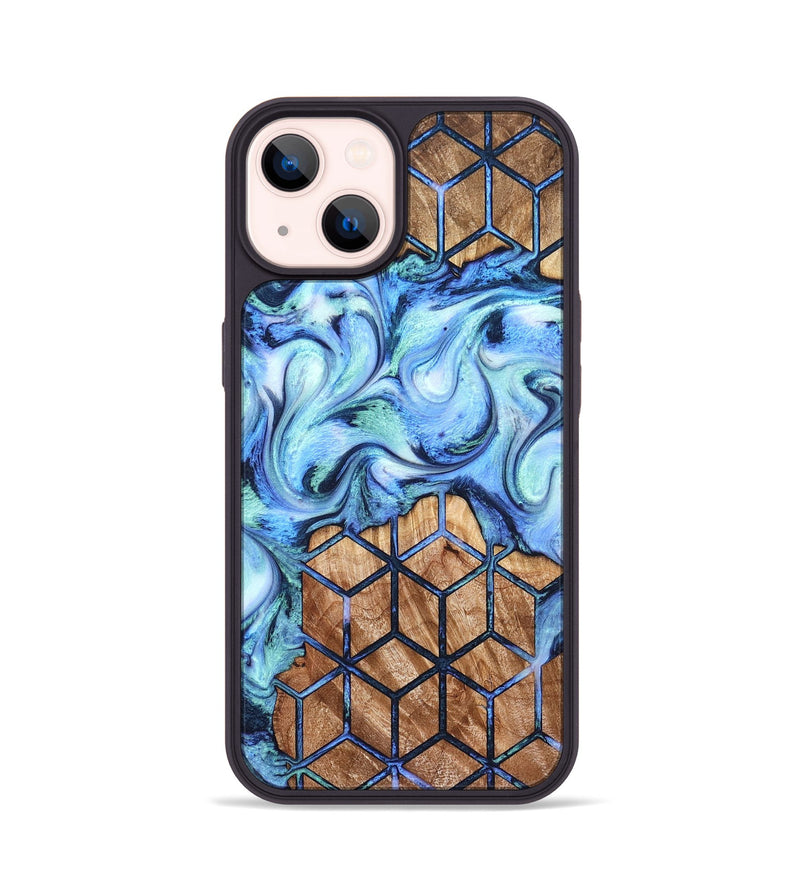 iPhone 14 Wood Phone Case - Tanner (Pattern, 821090)