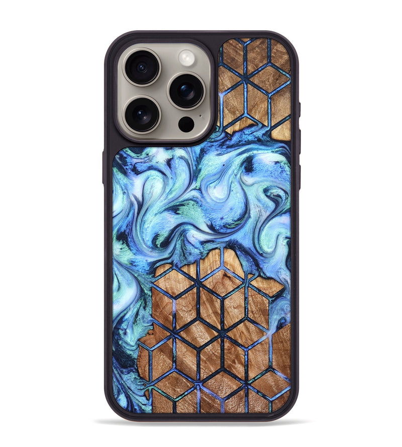 iPhone 15 Pro Max Wood Phone Case - Tanner (Pattern, 821090)