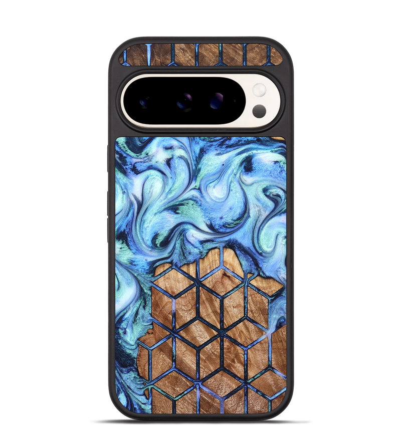 Pixel 9 Wood Phone Case - Tanner (Pattern, 821090)