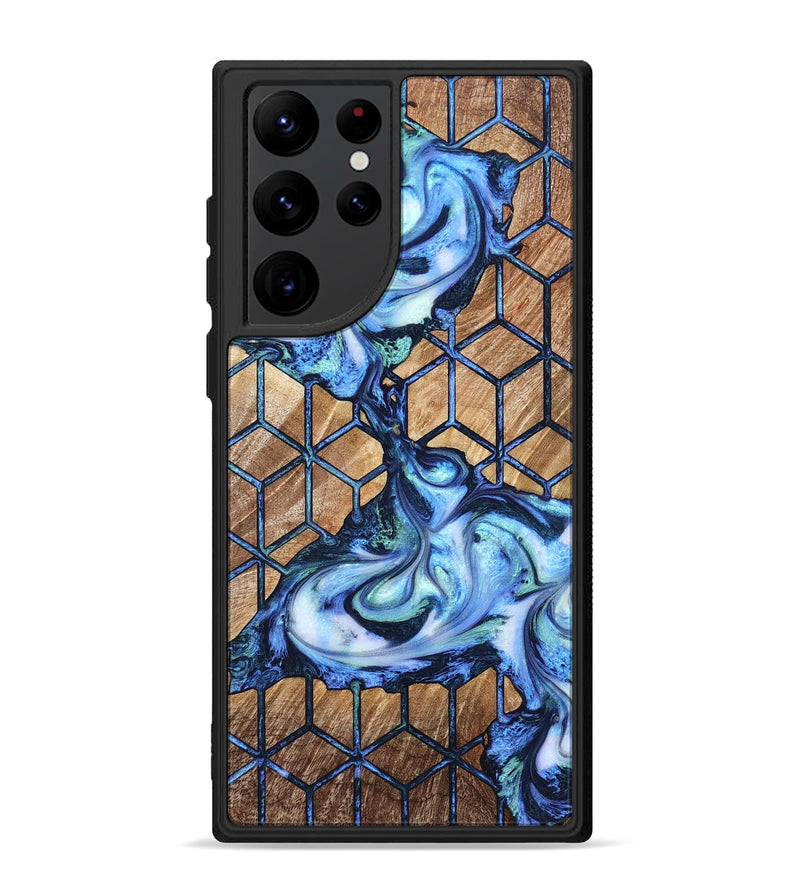 Galaxy S22 Ultra Wood Phone Case - Jamya (Pattern, 821093)