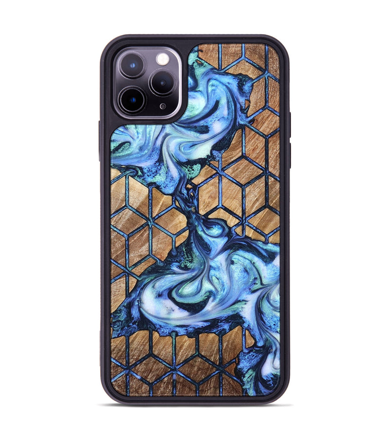 iPhone 11 Pro Max Wood Phone Case - Jamya (Pattern, 821093)