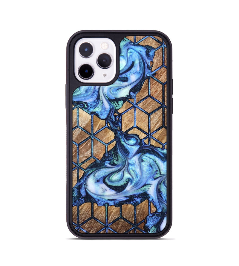 iPhone 11 Pro Wood Phone Case - Jamya (Pattern, 821093)