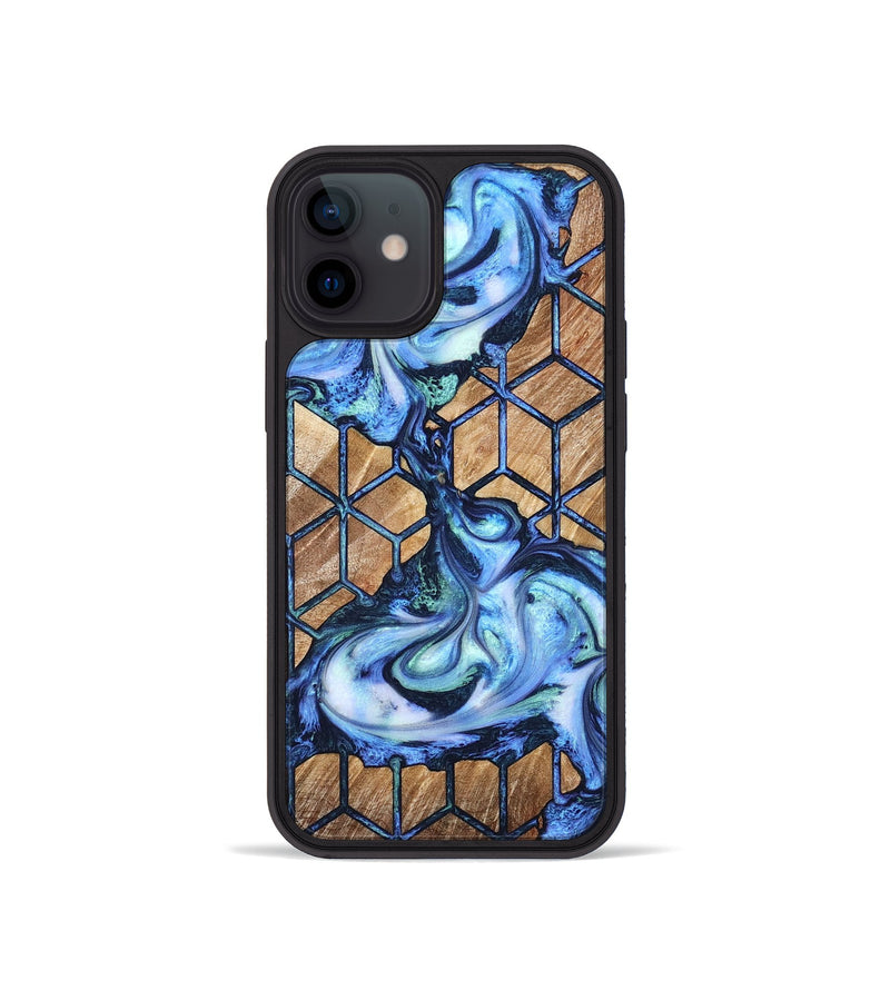 iPhone 12 mini Wood Phone Case - Jamya (Pattern, 821093)