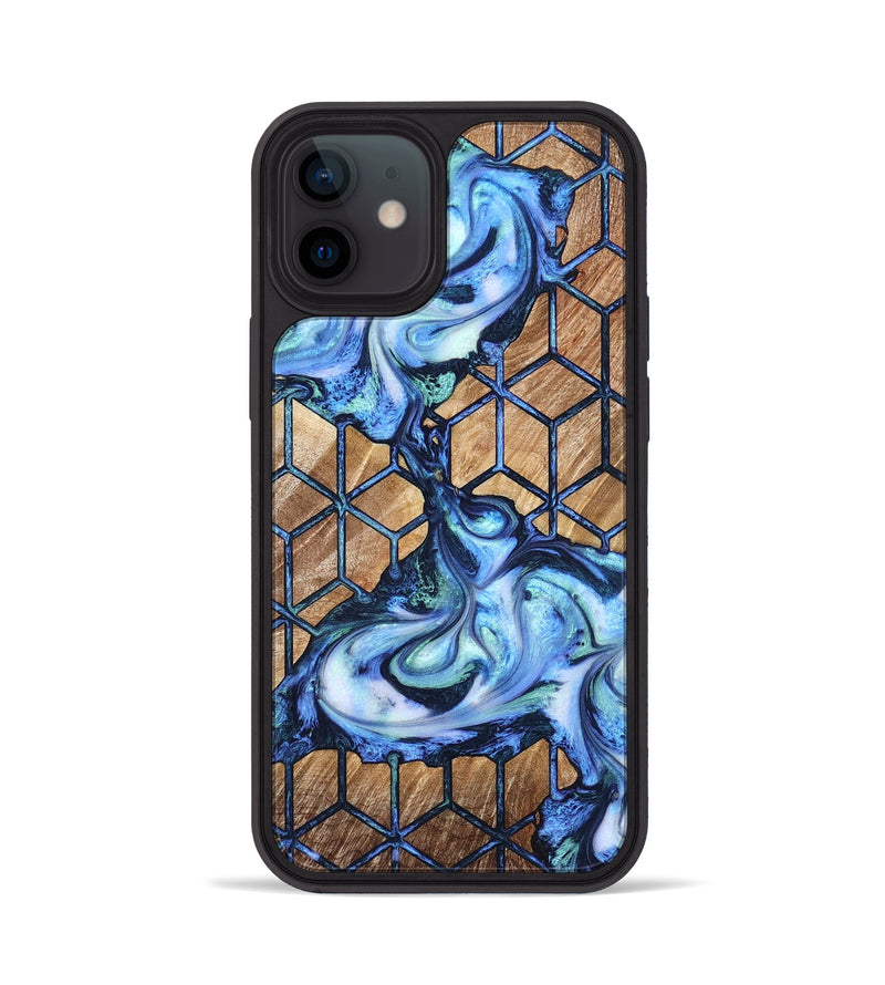 iPhone 12 Wood Phone Case - Jamya (Pattern, 821093)