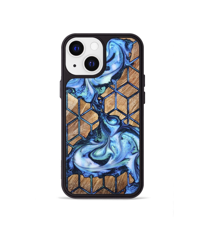 iPhone 13 mini Wood Phone Case - Jamya (Pattern, 821093)