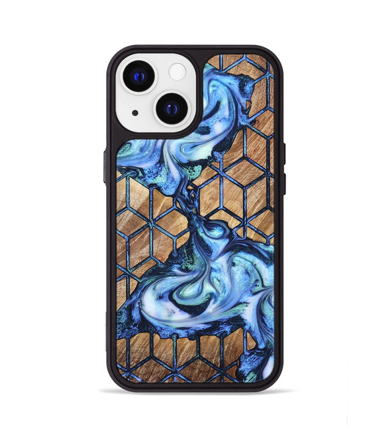 iPhone 13 Wood Phone Case - Jamya (Pattern, 821093)