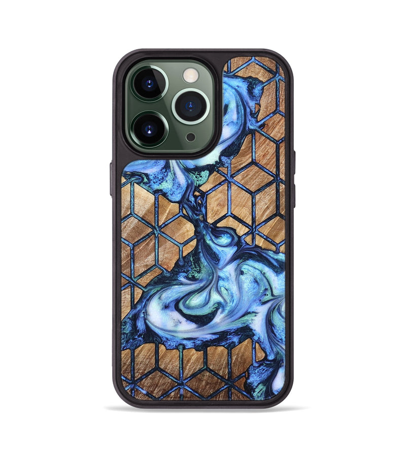 iPhone 13 Pro Wood Phone Case - Jamya (Pattern, 821093)