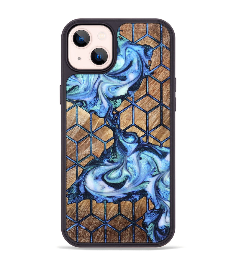 iPhone 14 Plus Wood Phone Case - Jamya (Pattern, 821093)