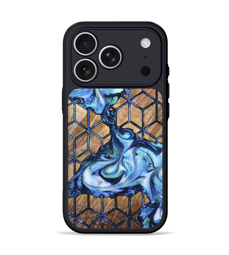 iPhone 17 Pro Wood Phone Case - Jamya (Pattern, 821093)
