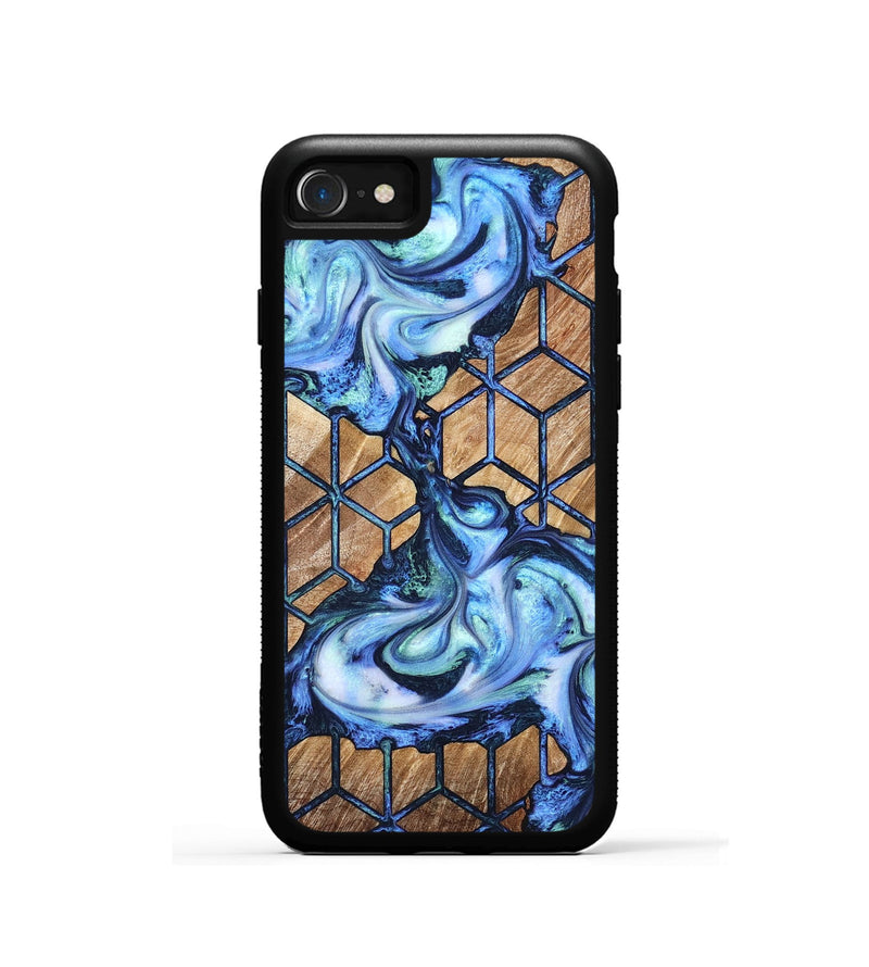 iPhone SE Wood Phone Case - Jamya (Pattern, 821093)