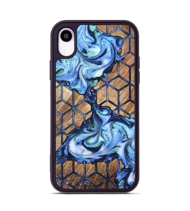 iPhone Xr Wood Phone Case - Jamya (Pattern, 821093)