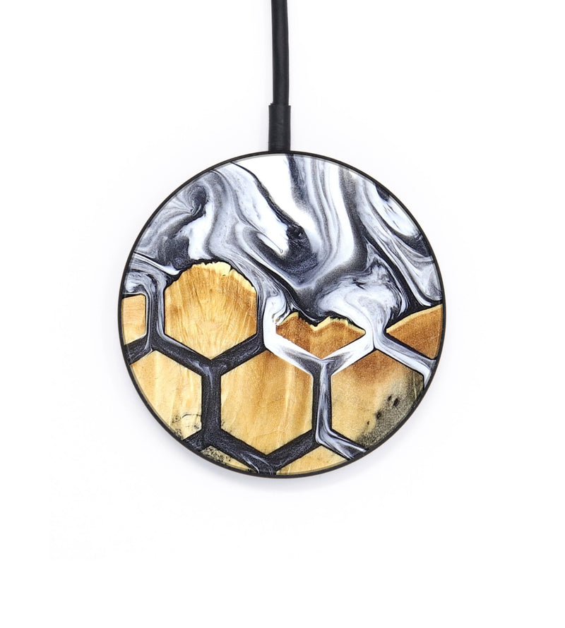 Circle Wood Wireless Charger - Yamilex (Pattern, 821096)