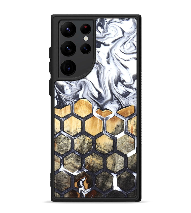 Galaxy S22 Ultra Wood Phone Case - Yamilex (Pattern, 821096)