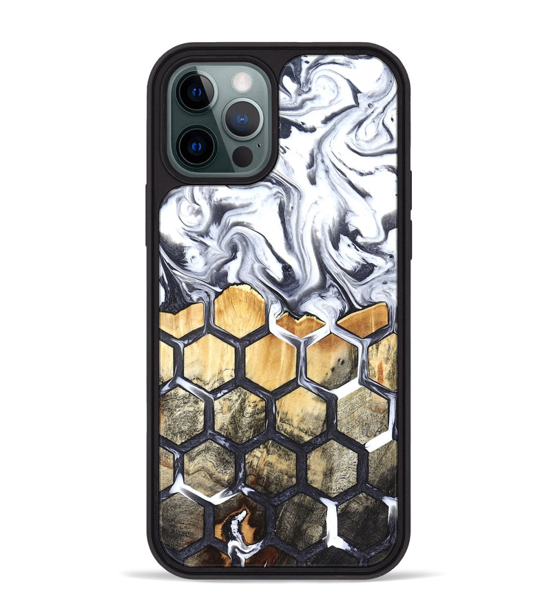 iPhone 12 Pro Max Wood Phone Case - Yamilex (Pattern, 821096)