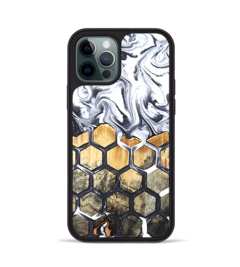 iPhone 12 Pro Wood Phone Case - Yamilex (Pattern, 821096)