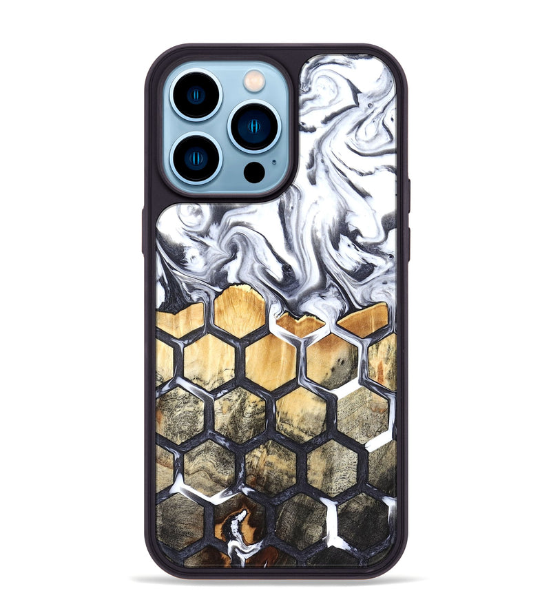 iPhone 14 Pro Max Wood Phone Case - Yamilex (Pattern, 821096)