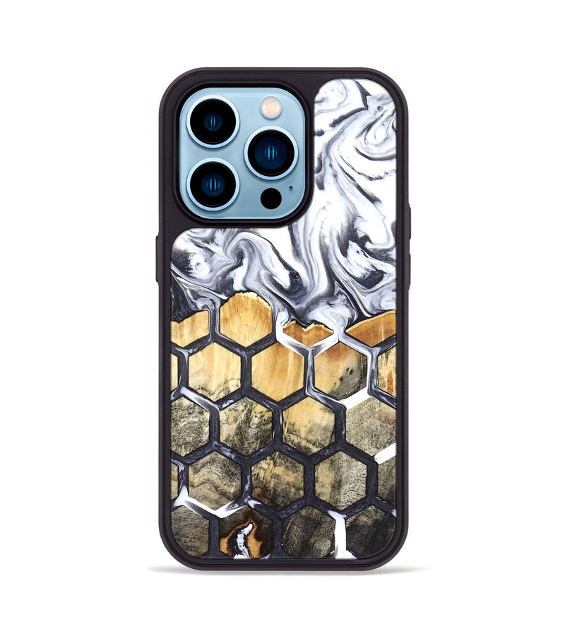 iPhone 14 Pro Wood Phone Case - Yamilex (Pattern, 821096)