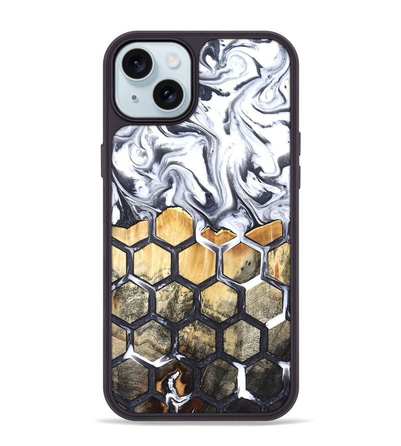 iPhone 15 Plus Wood Phone Case - Yamilex (Pattern, 821096)
