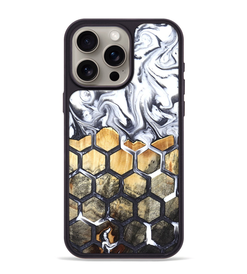 iPhone 15 Pro Max Wood Phone Case - Yamilex (Pattern, 821096)