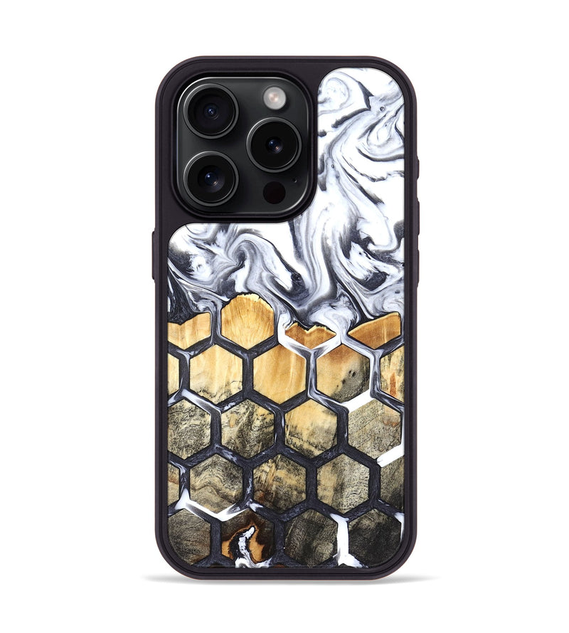 iPhone 15 Pro Wood Phone Case - Yamilex (Pattern, 821096)