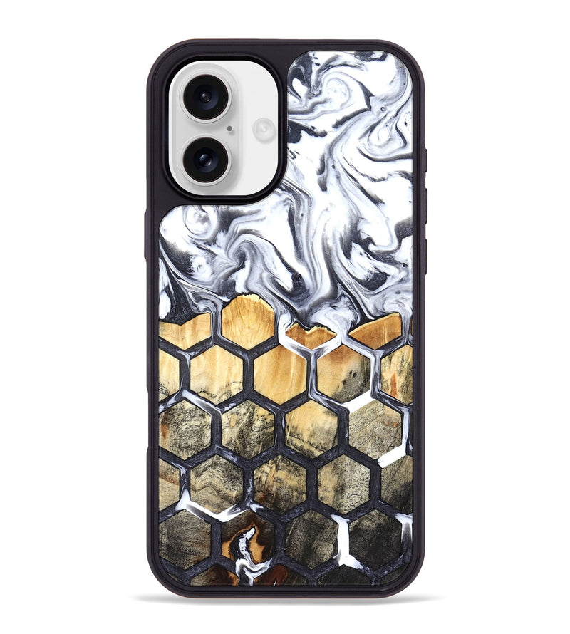 iPhone 16 Plus Wood Phone Case - Yamilex (Pattern, 821096)