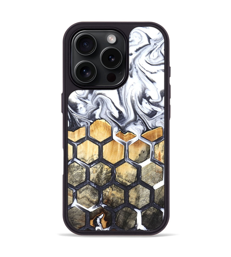 iPhone 16 Pro Wood Phone Case - Yamilex (Pattern, 821096)