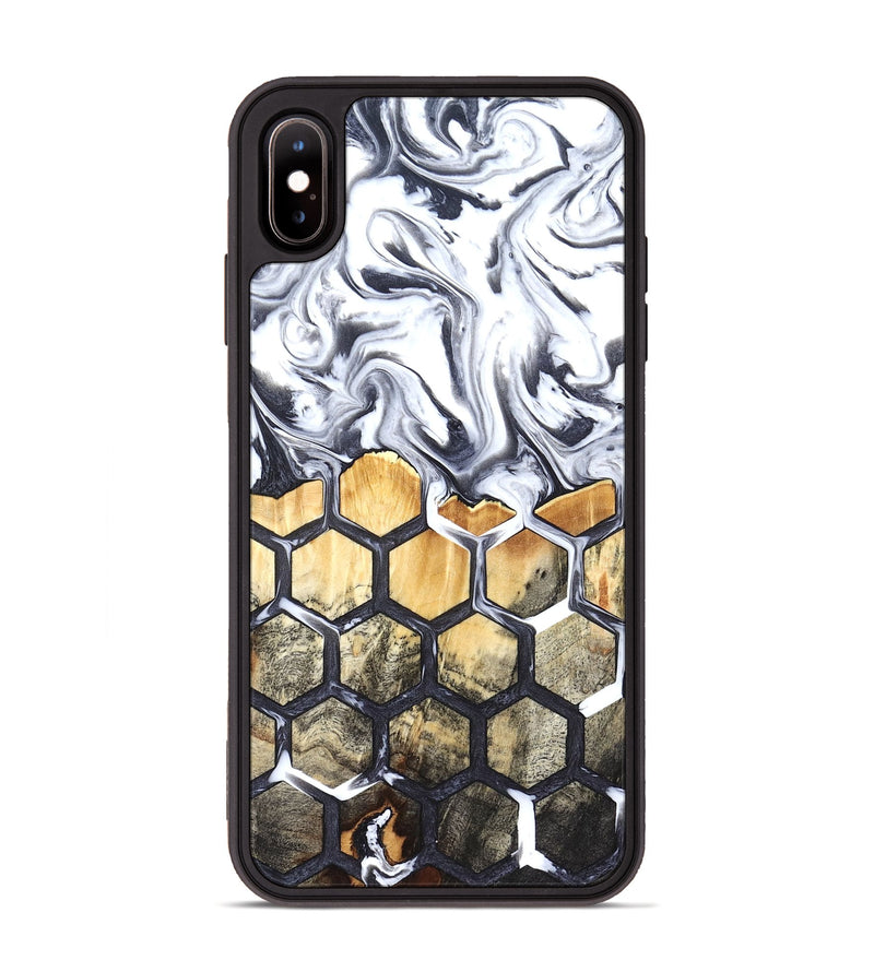 iPhone Xs Max Wood Phone Case - Yamilex (Pattern, 821096)