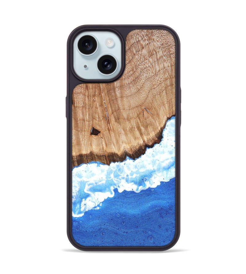 iPhone 15 Wood Phone Case - Neo (Coastal, 821101)