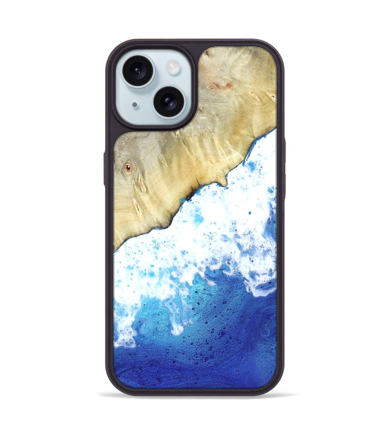 iPhone 15 Wood Phone Case - Tiara (Coastal, 821104)