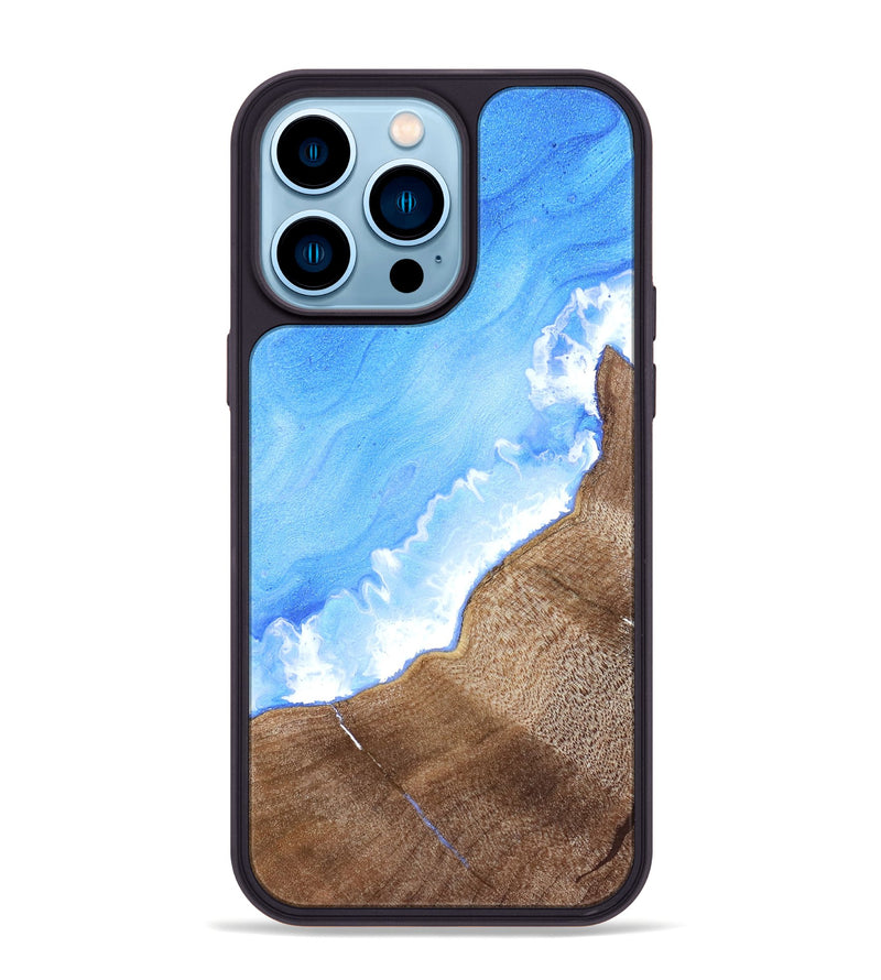 iPhone 14 Pro Max Wood Phone Case - Contina (Coastal, 821107)