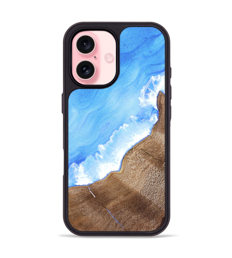 iPhone 16 Wood Phone Case - Contina (Coastal, 821107)