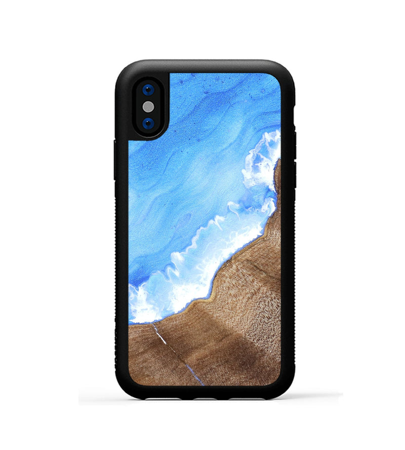 iPhone Xs Wood Phone Case - Contina (Coastal, 821107)