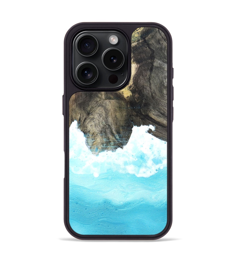 iPhone 16 Pro Wood Phone Case - Marian (Coastal, 821109)