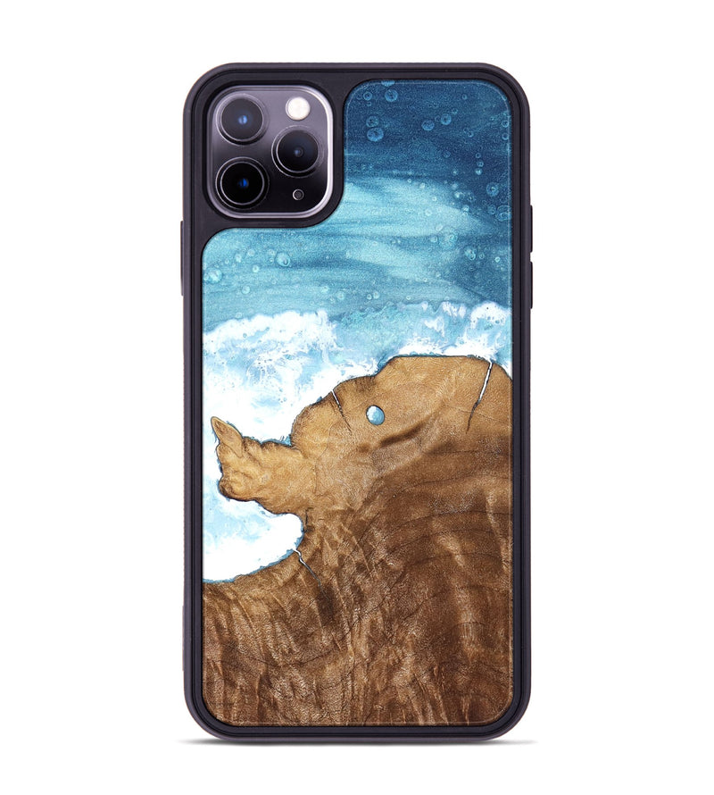 iPhone 11 Pro Max Wood Phone Case - Docia (Coastal, 821110)