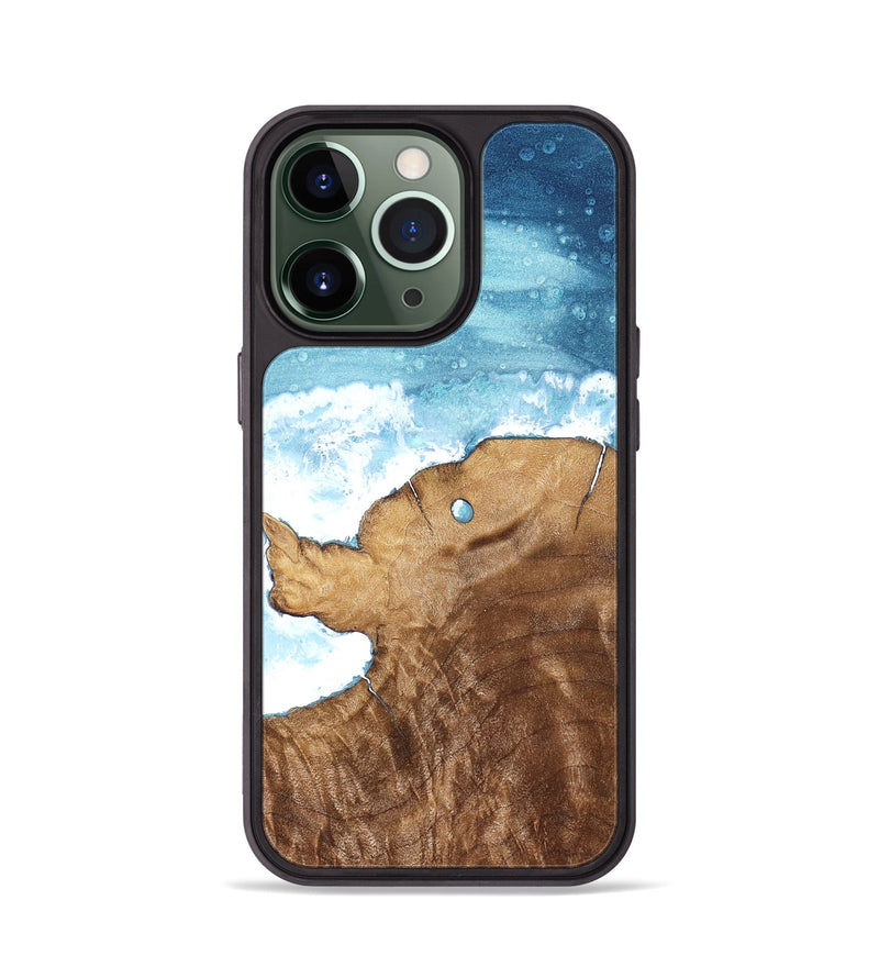 iPhone 13 Pro Wood Phone Case - Docia (Coastal, 821110)