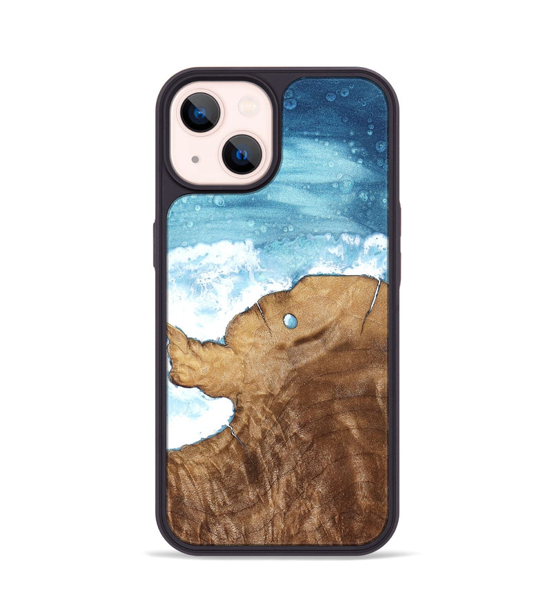iPhone 14 Wood Phone Case - Docia (Coastal, 821110)