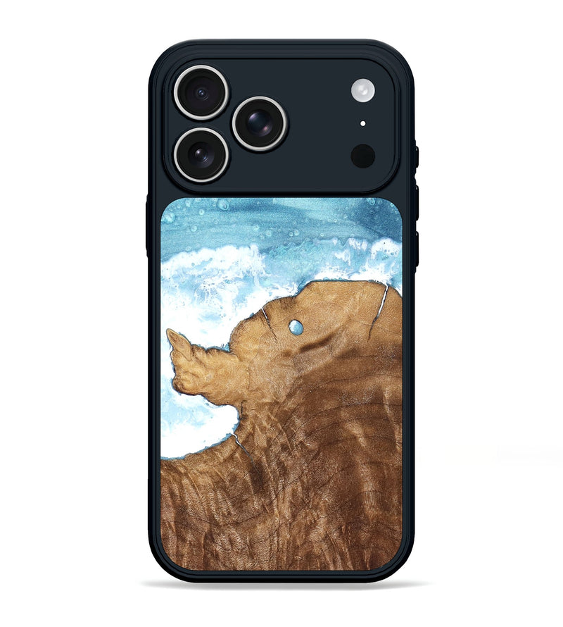iPhone 17 Pro Max Wood Phone Case - Docia (Coastal, 821110)
