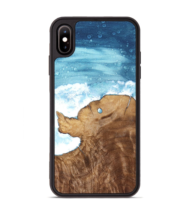 iPhone Xs Max Wood Phone Case - Docia (Coastal, 821110)