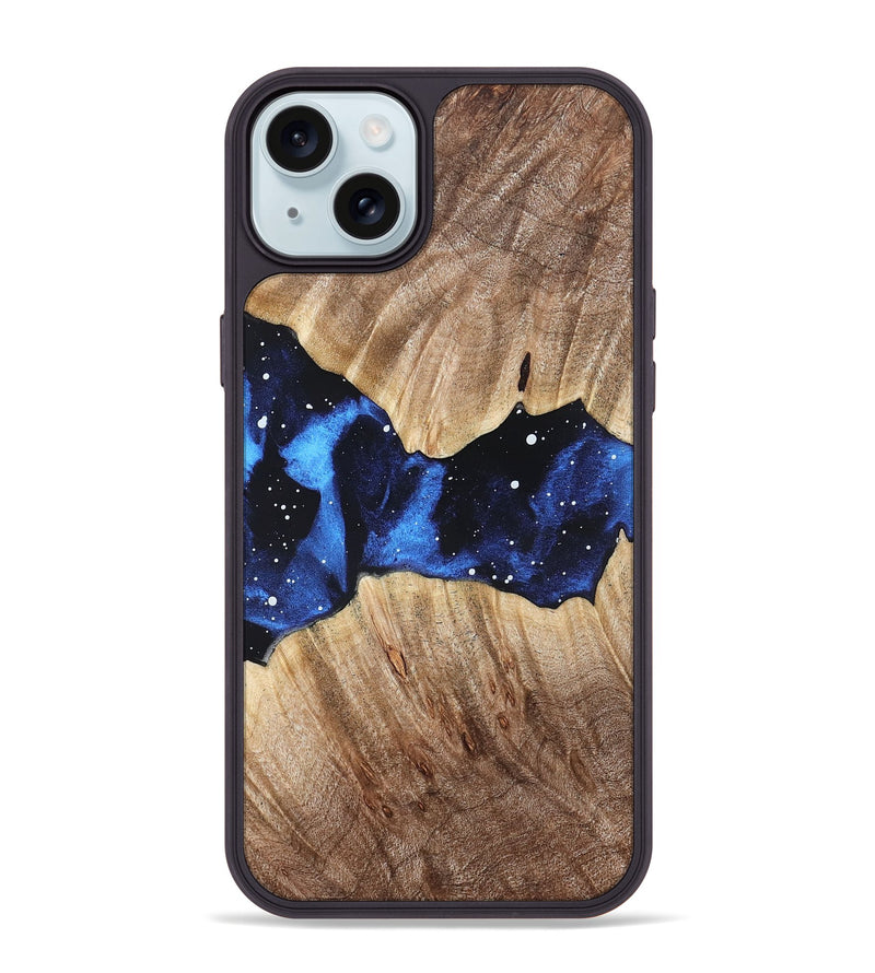 iPhone 15 Plus Wood Phone Case - Diann (Cosmos, 821121)
