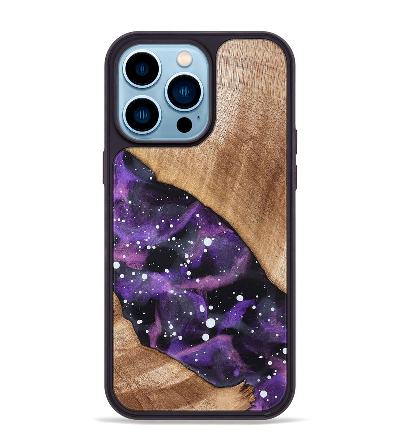 iPhone 14 Pro Max Wood Phone Case - Lena (Cosmos, 821122)