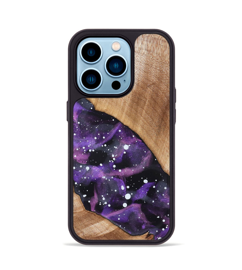 iPhone 14 Pro Wood Phone Case - Lena (Cosmos, 821122)