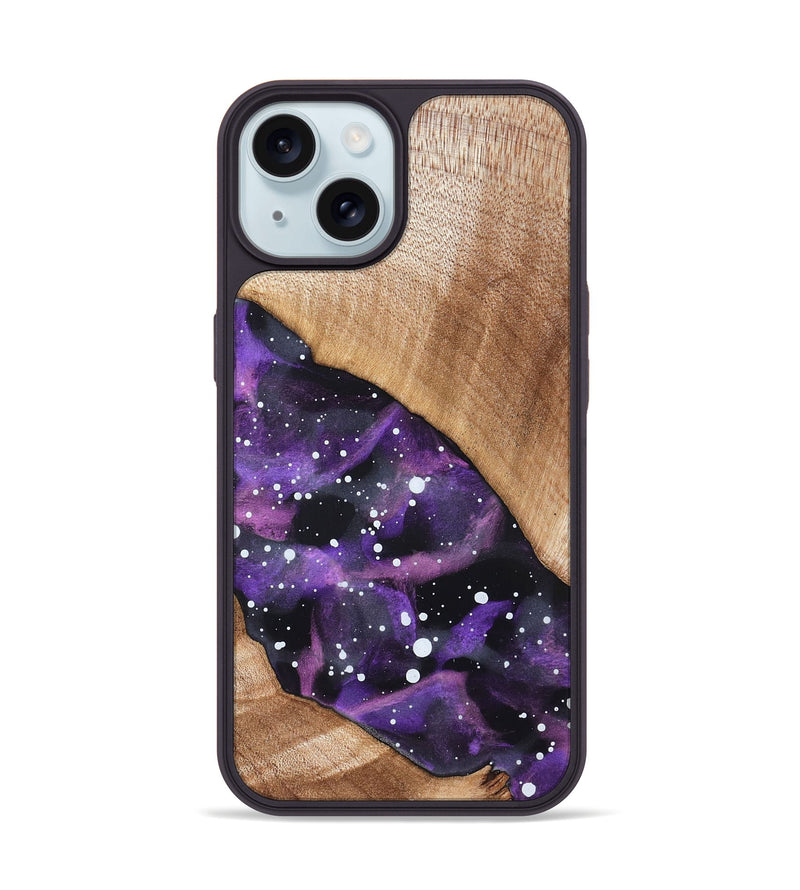 iPhone 15 Wood Phone Case - Lena (Cosmos, 821122)