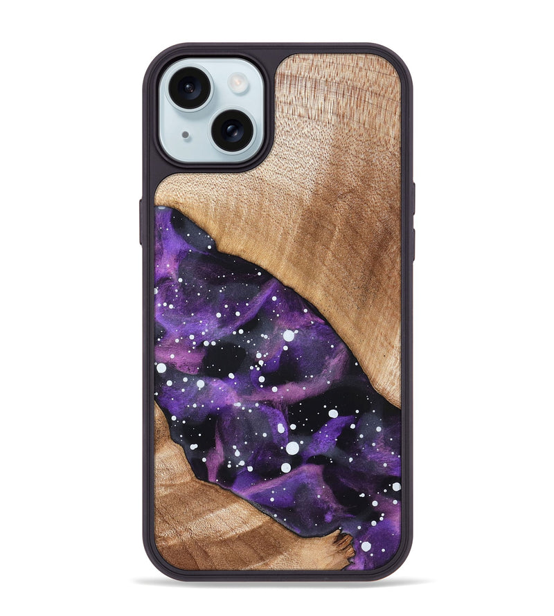 iPhone 15 Plus Wood Phone Case - Lena (Cosmos, 821122)