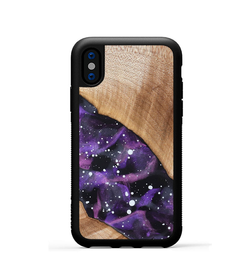 iPhone Xs Wood Phone Case - Lena (Cosmos, 821122)