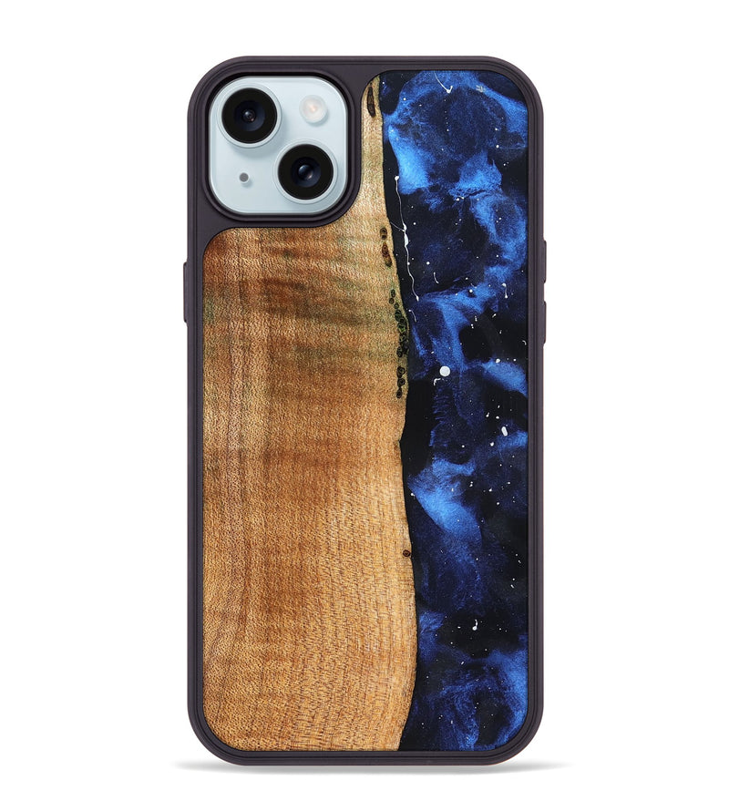 iPhone 15 Plus Wood Phone Case - Lindsey (Cosmos, 821127)